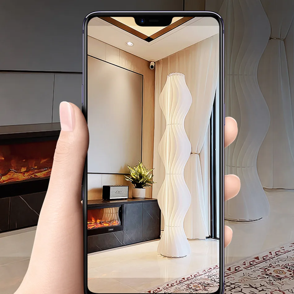 LUVODI Tall LED Floor Lamp Dimmable Decorative Standing Light for Home Corner Modern Simple Style