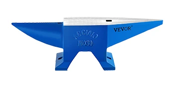 SucceBuy 30KG Single Rugged Round Horn Anvil Cast Steel Block Blacksmith Bench Tool Jewelry Making Manual Equipment Metalsmiths