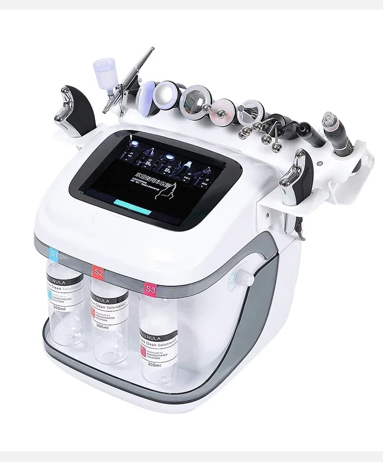 Hot Selling! 10IN1 Water Oxygen Jet Peel Hydro Beauty Skin Cleansing facial Machine Facial Machine Water Aqua Peeling for spa