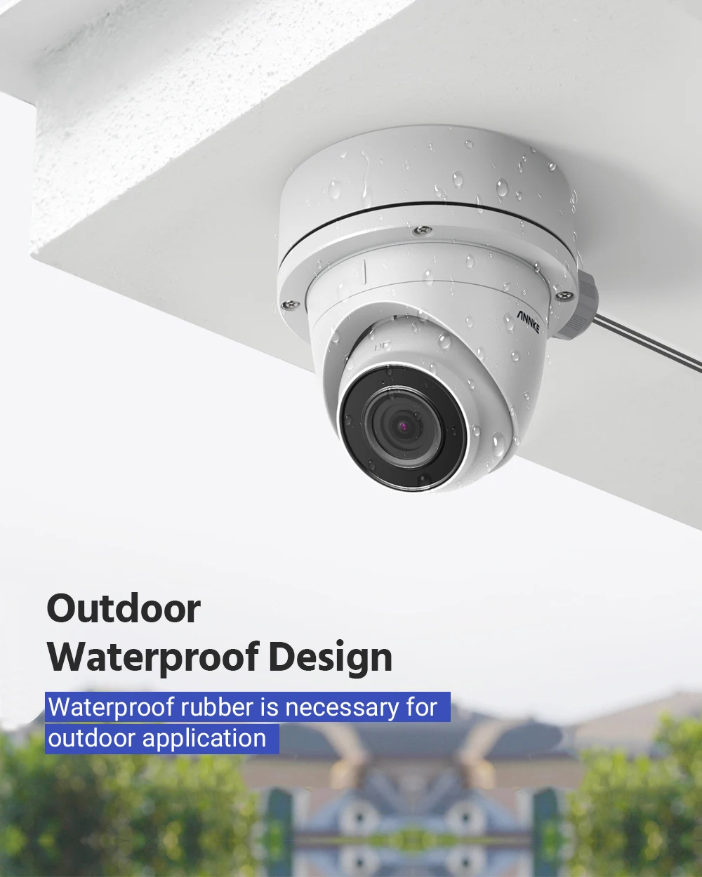 Annke Junction Box For CCTV Camera Aluminum Alloy HolderMount Bracket For Surveillance Camera Accessories