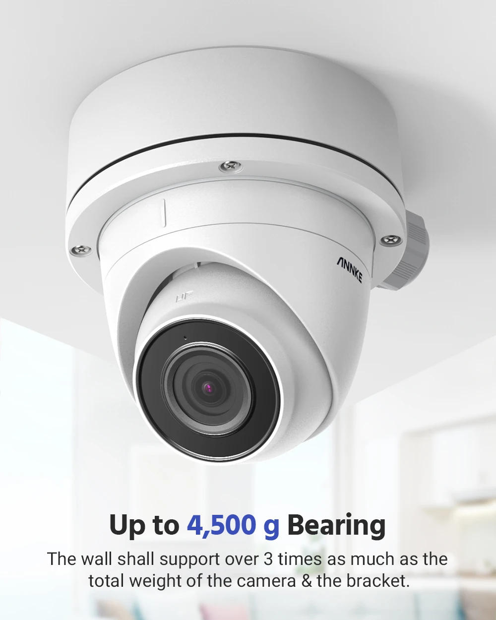 Annke Junction Box For CCTV Camera Aluminum Alloy HolderMount Bracket For Surveillance Camera Accessories