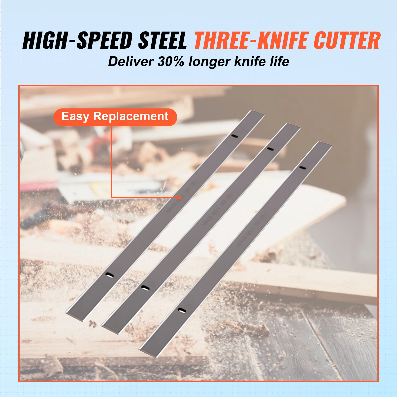 SucceBuy Electric Thickness Planer Benchtop 13inch Wood Planer with 3 Blades Two Speed 15-Amp 2000W for DIY Woodworking Planing