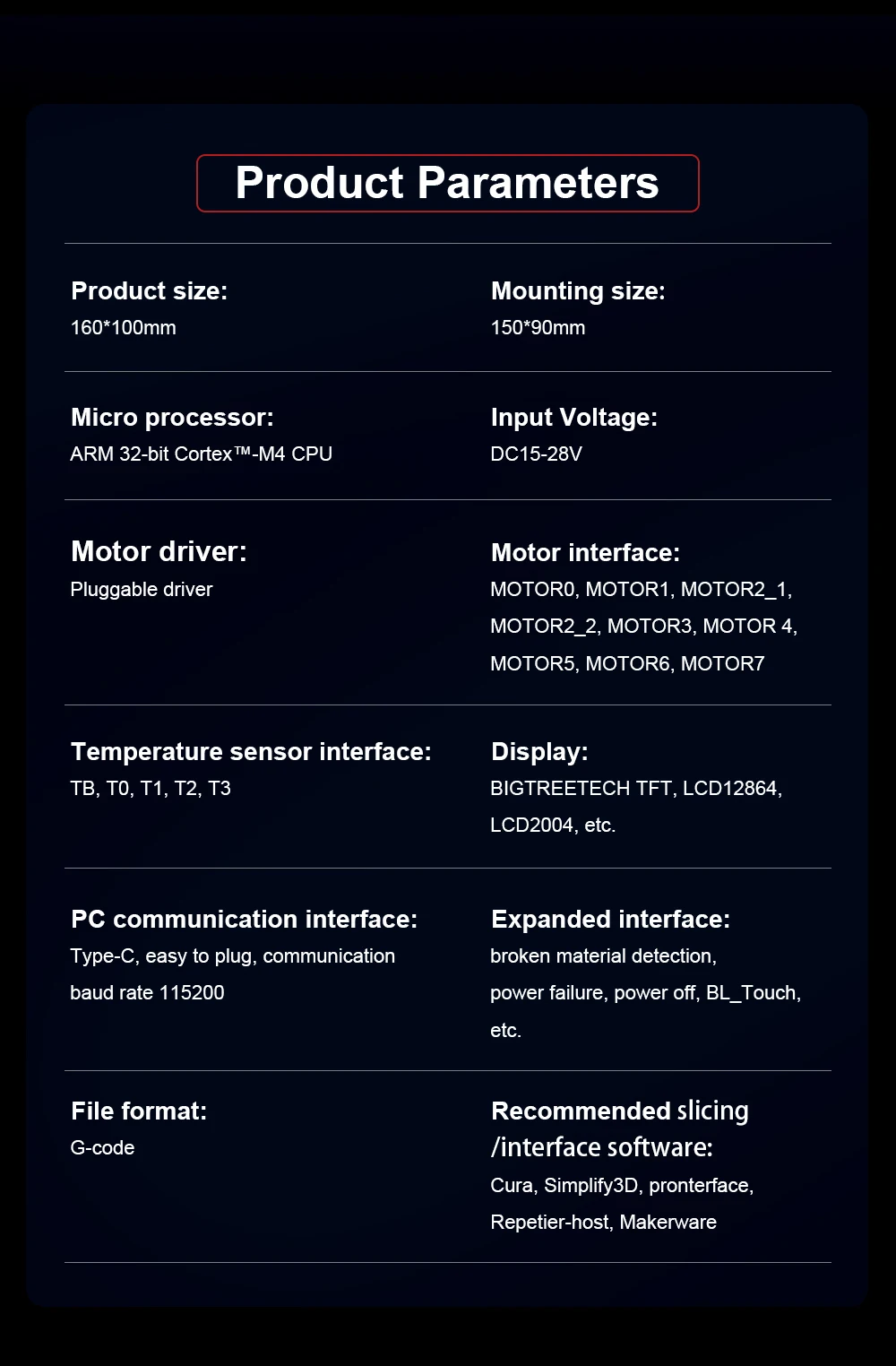 BIGTREETECH Octopus PRO V1.0/V1.1 Motherboard 32-Bit Control Board Upgrade Octopus TMC5160T TMC2208 VS Ender3 V2 For CR10
