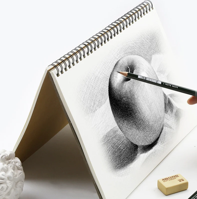 A3/A4/A5/8k/16k Sketchbook Thick Paper 160 GSM Notebook for painting DIY Creative Practice Drawing Art School Supplies