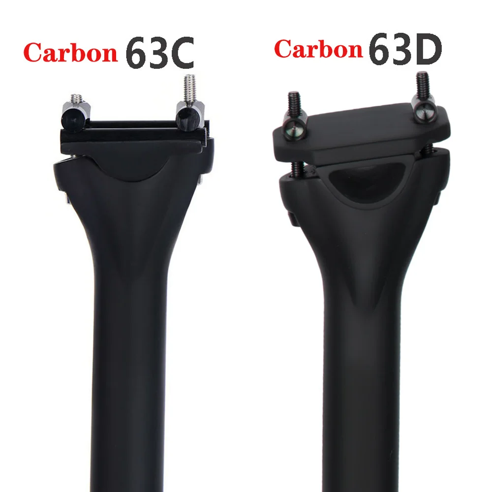 ELITAONE Fiber Carbon Bicycle Seatpost MTB/Road Bike Seat Post UD Matt 27.2/30.9/31.6mm Bicycle Parts