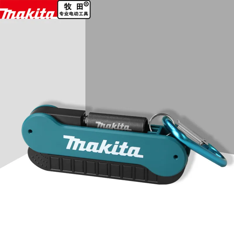 Makita E-15849 25mm Impact Black Screwdriver Bit Set 10Pcs Electric Driver Drill Bits Sleeve Keychain Power Tools Accessories
