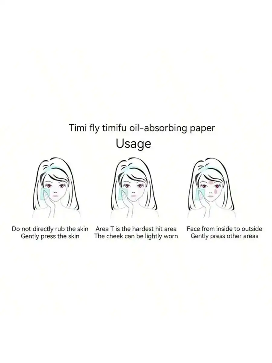 100Pcs/box Face Cleanser Oil Control Oil Absorbing Paper For Facial Oil Absorbing Soft Paper Fragrance Portable Box Makeup Tools