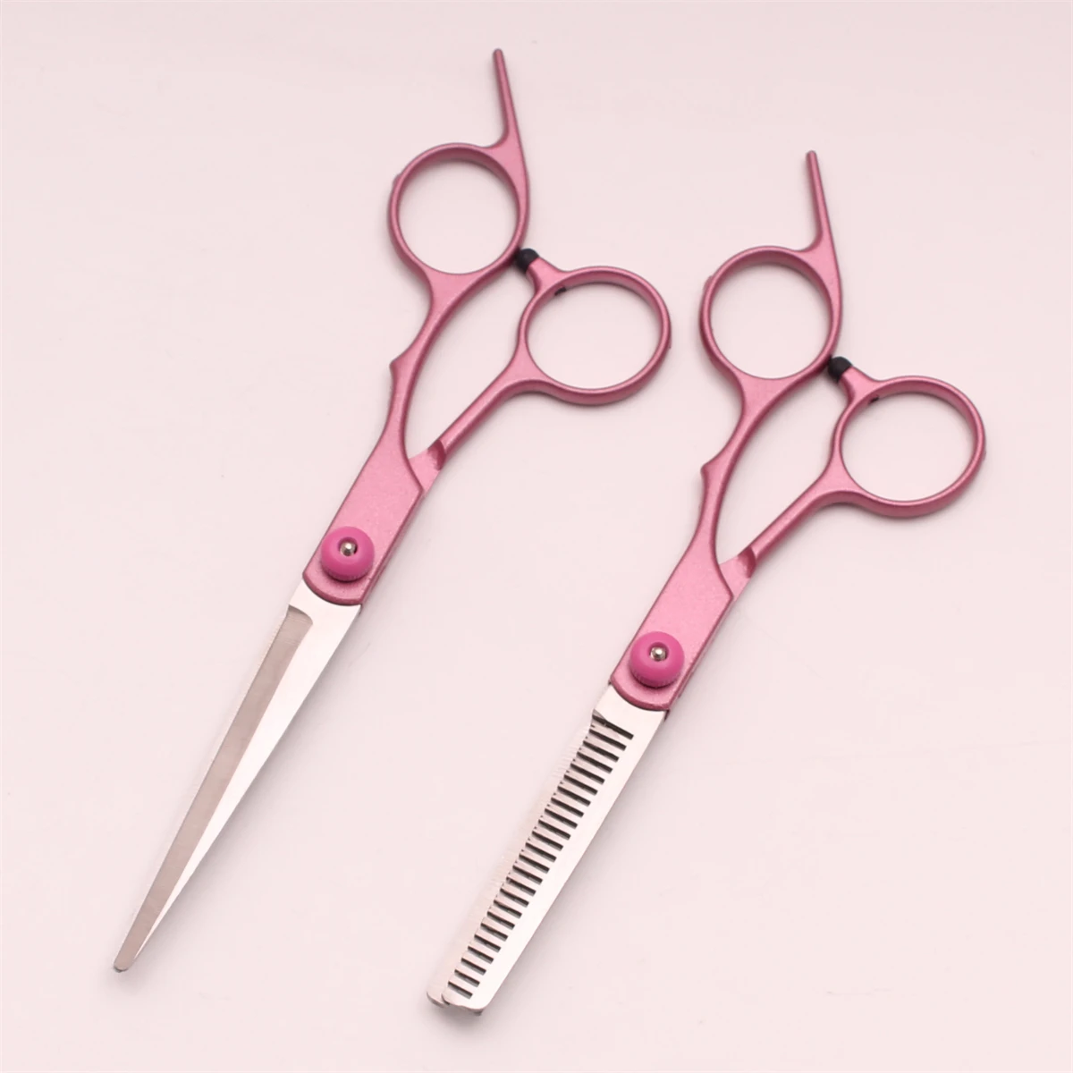 Hair Cutting Scissors 6" Japan Stainless Steel Hairdressing Scissors Thinning Shears Hair Scissors Set Styling Tool C1000