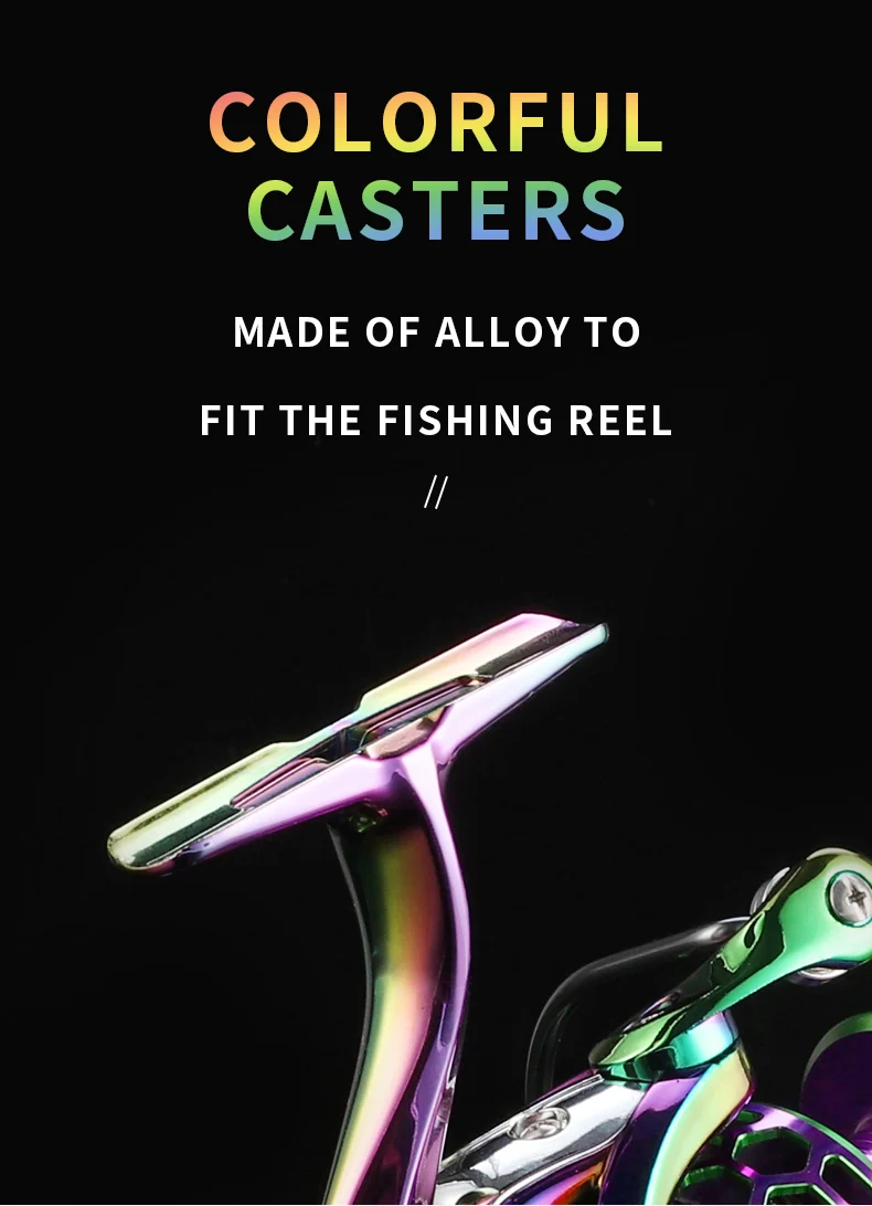 BILLINGS SK 1000-6000 Series, 5.0:1/4.7:1 Gear Ratio, 22LB Max Drag, CNC Metal Rocker,Spinning Fishing Reel,For Freshwater Saltw