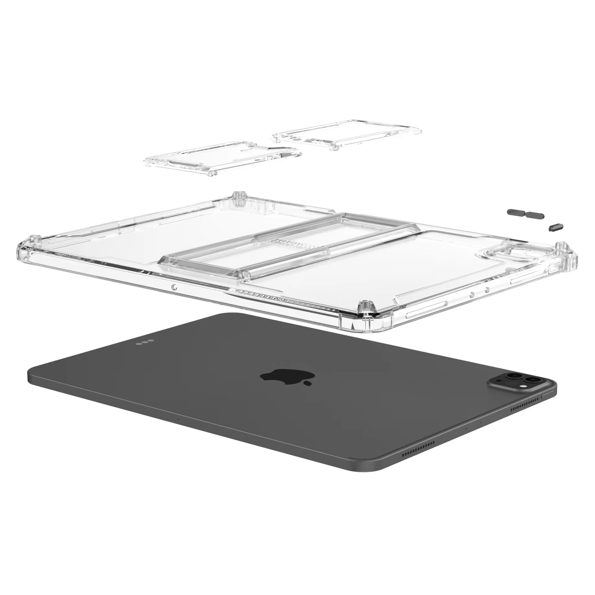 For iPad Case 2022 Pro 11 10th Generation 10.9 Air 5 4 10.2 7/9th 2021 Mini 6 10.5 2018 9.7 5th 6th 12 9 Transparent Cover Funda