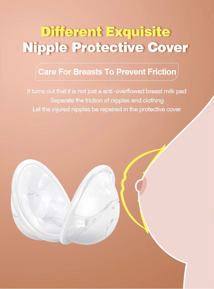 MAMIJOY MSB03 2pcs Wearable Milk Saver for Breastfeeding Manual Breastmilk Collector Silicone Breast Shell Milk Collection Cup