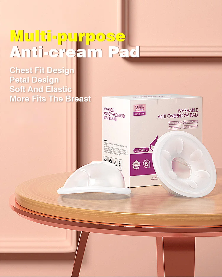 MAMIJOY MSB03 2pcs Wearable Milk Saver for Breastfeeding Manual Breastmilk Collector Silicone Breast Shell Milk Collection Cup