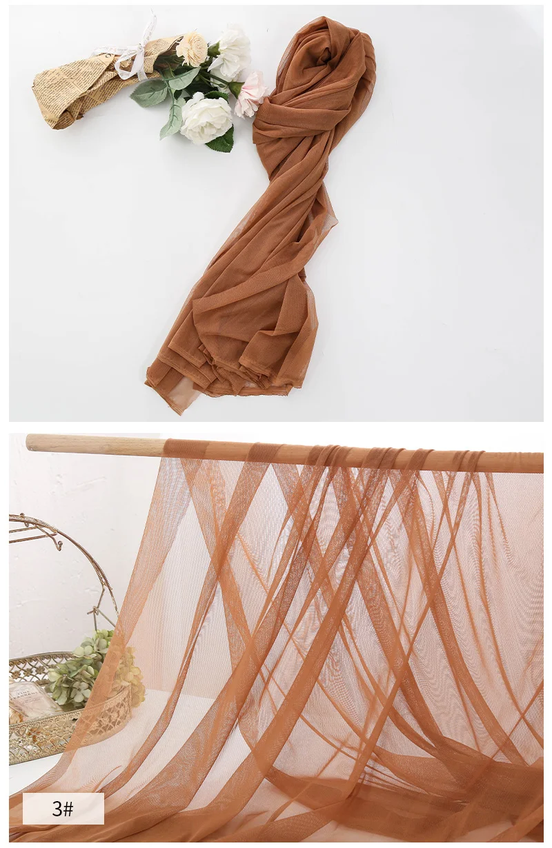 1/3/5 Meters Soft 4 Way Stretch Nude Power Mesh Fabric By The Meters For Clothes Sewing Backing Dress Bottoming Dance Tulle