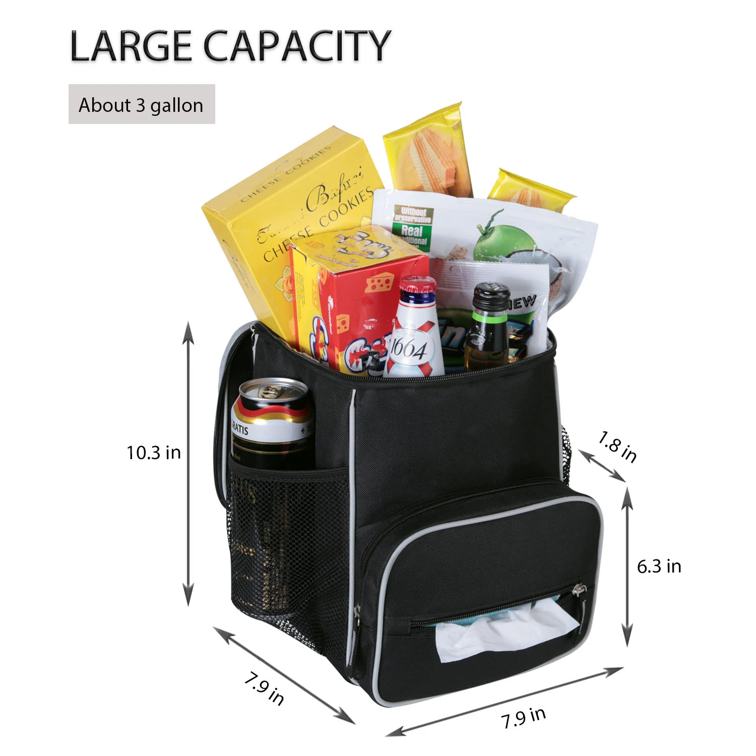 Folding Car Storage Box Large Capacity Auto Trunk Organizer Boxes Leather Waterproof Cars Stowing Tidying Multi-color Interior