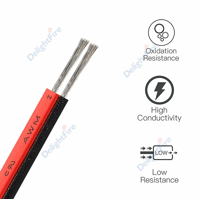 18 20 22 AWG LED Strip Wire 2/3/4/5/6pin 5V 12V Extension Electric Cable For WS2812B 5050 RGB RGBWW LED Lights Car Speakers Auto