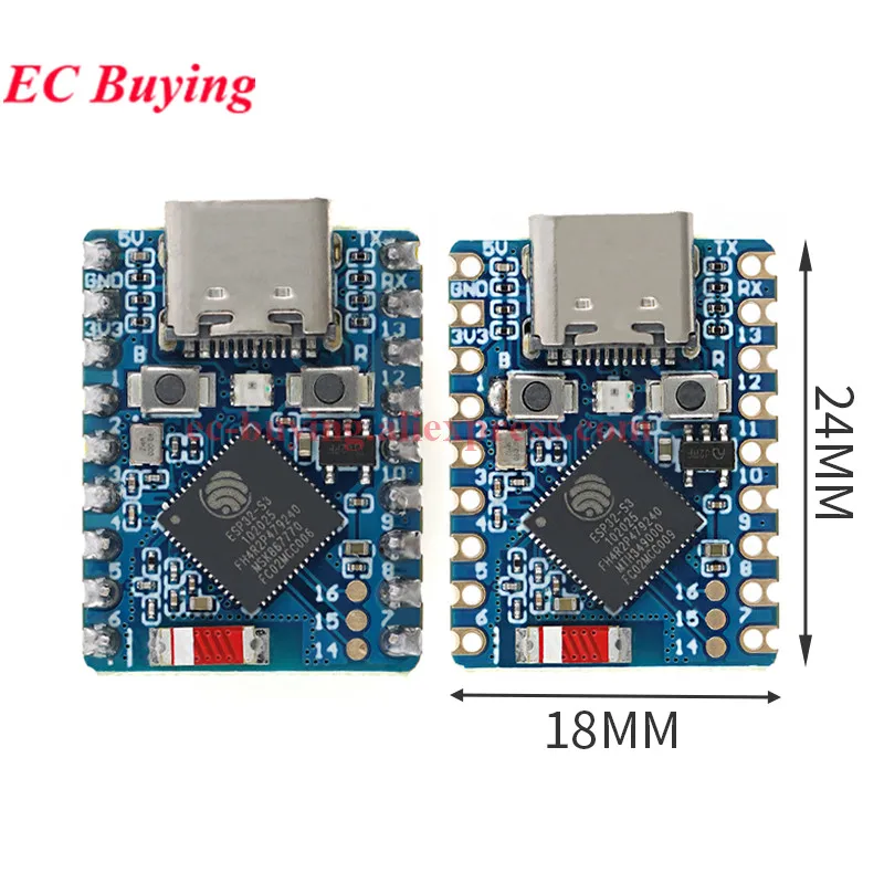 ESP32-S3 Development Boards with Expansion Adapter Kit 2.4G Wifi BT Module ESP32-S3-WROOM-1 N8R2/8 N16R8 44Pin Type-C ESP32S3