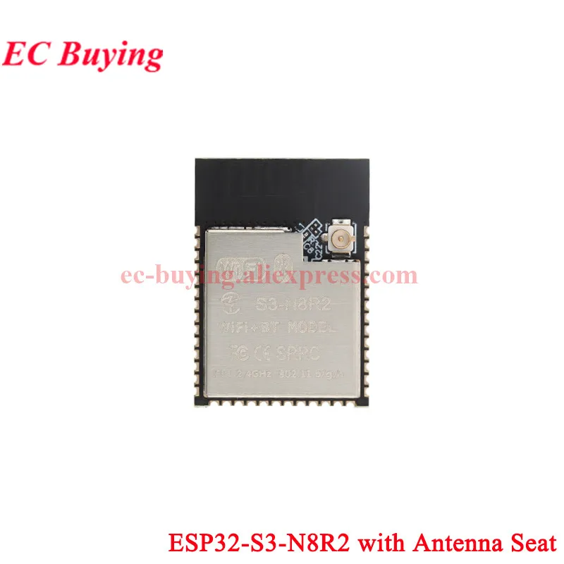 ESP32-S3 Development Boards with Expansion Adapter Kit 2.4G Wifi BT Module ESP32-S3-WROOM-1 N8R2/8 N16R8 44Pin Type-C ESP32S3