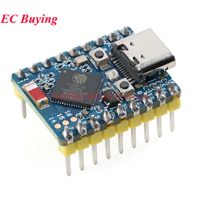 ESP32-S3 Development Boards with Expansion Adapter Kit 2.4G Wifi BT Module ESP32-S3-WROOM-1 N8R2/8 N16R8 44Pin Type-C ESP32S3