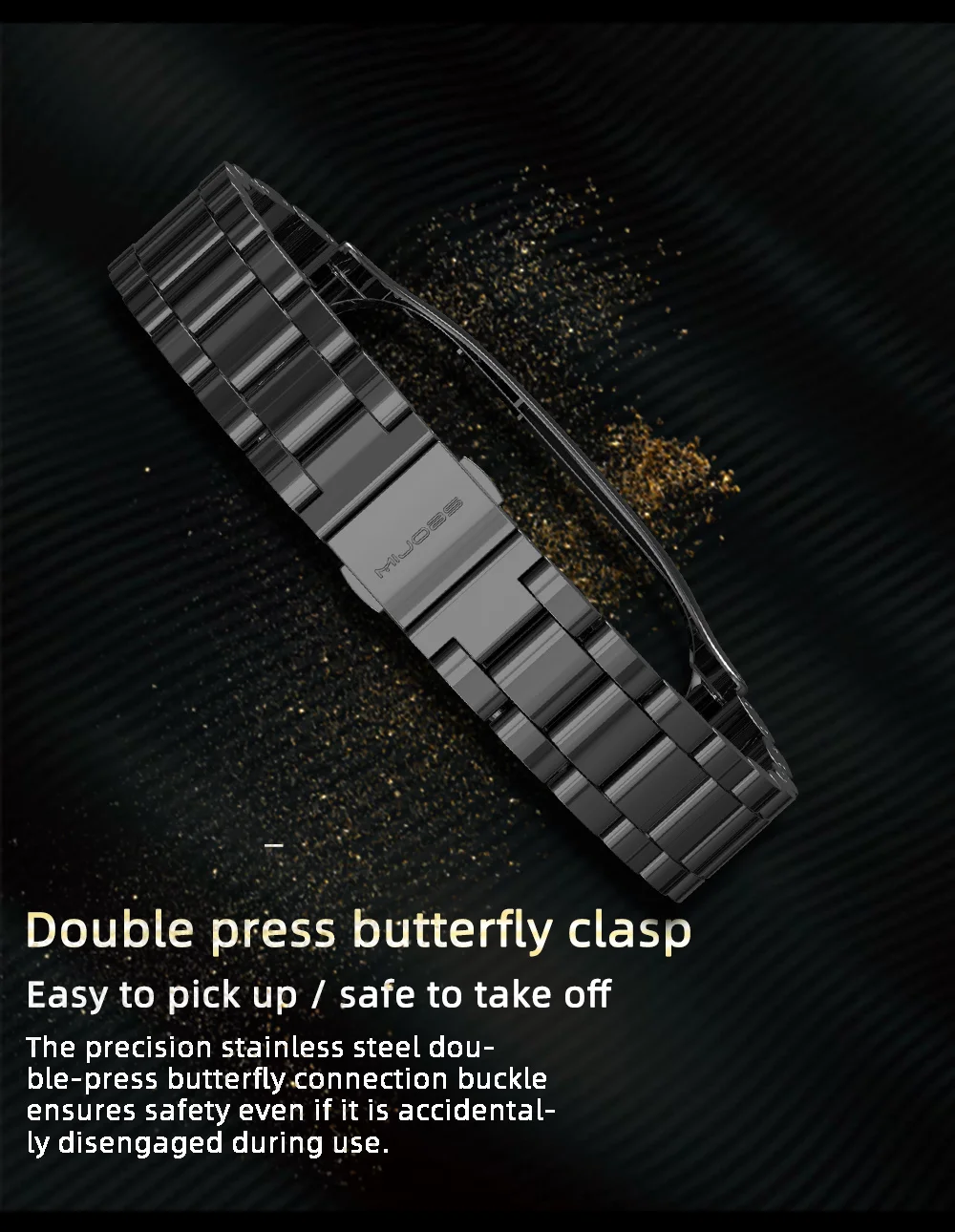 Metal Strap for Mi Band 11 10 9 8 7 6 5 Bracelet for Xiao mi Mi Band 10 Strap for Mi Band 9 Mi Band 8 Wristband Stainless Steel