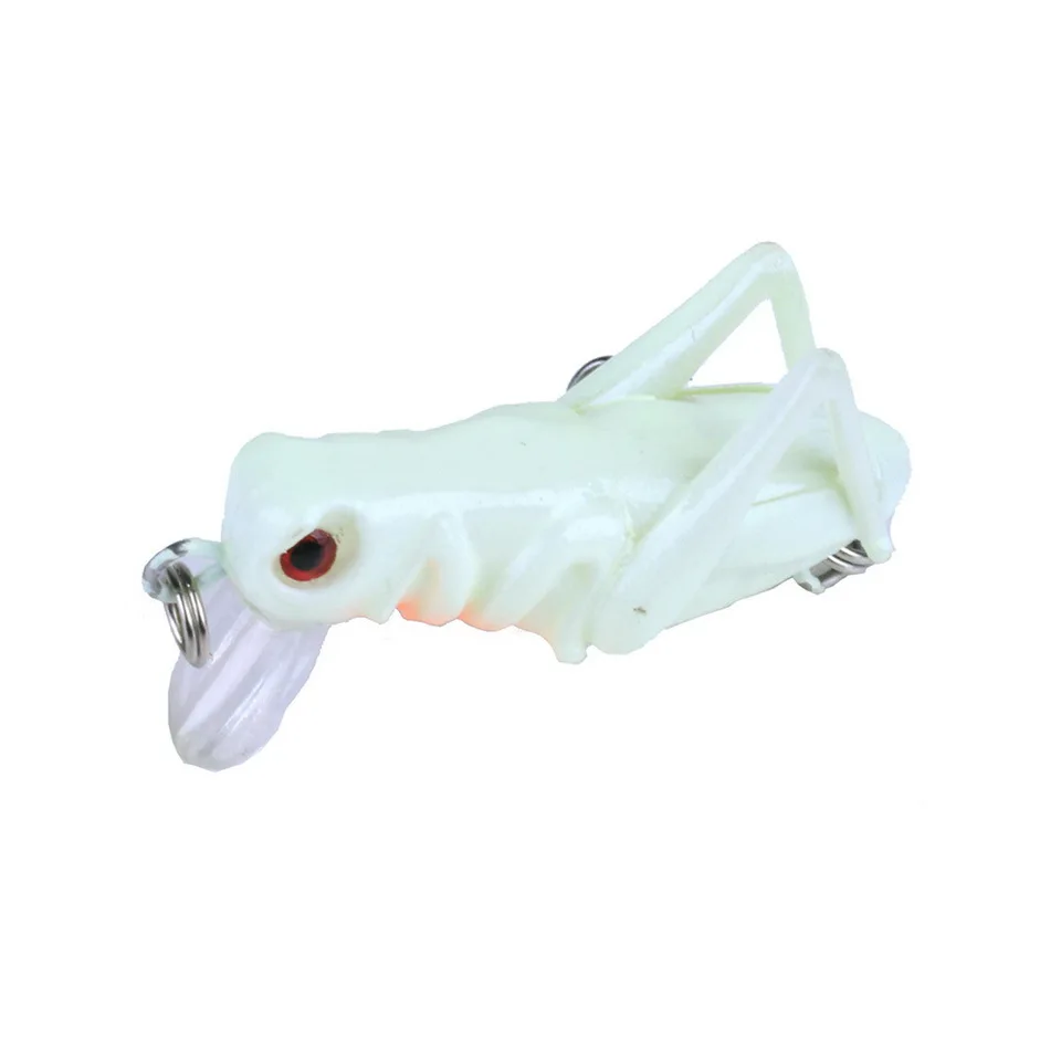 Fishing Lure 35mm 3g Grasshopper Insect Bait Flying Lure Hard Bait Realistic Artificial Bait Bass With 10 # Hooks Fishing Bait