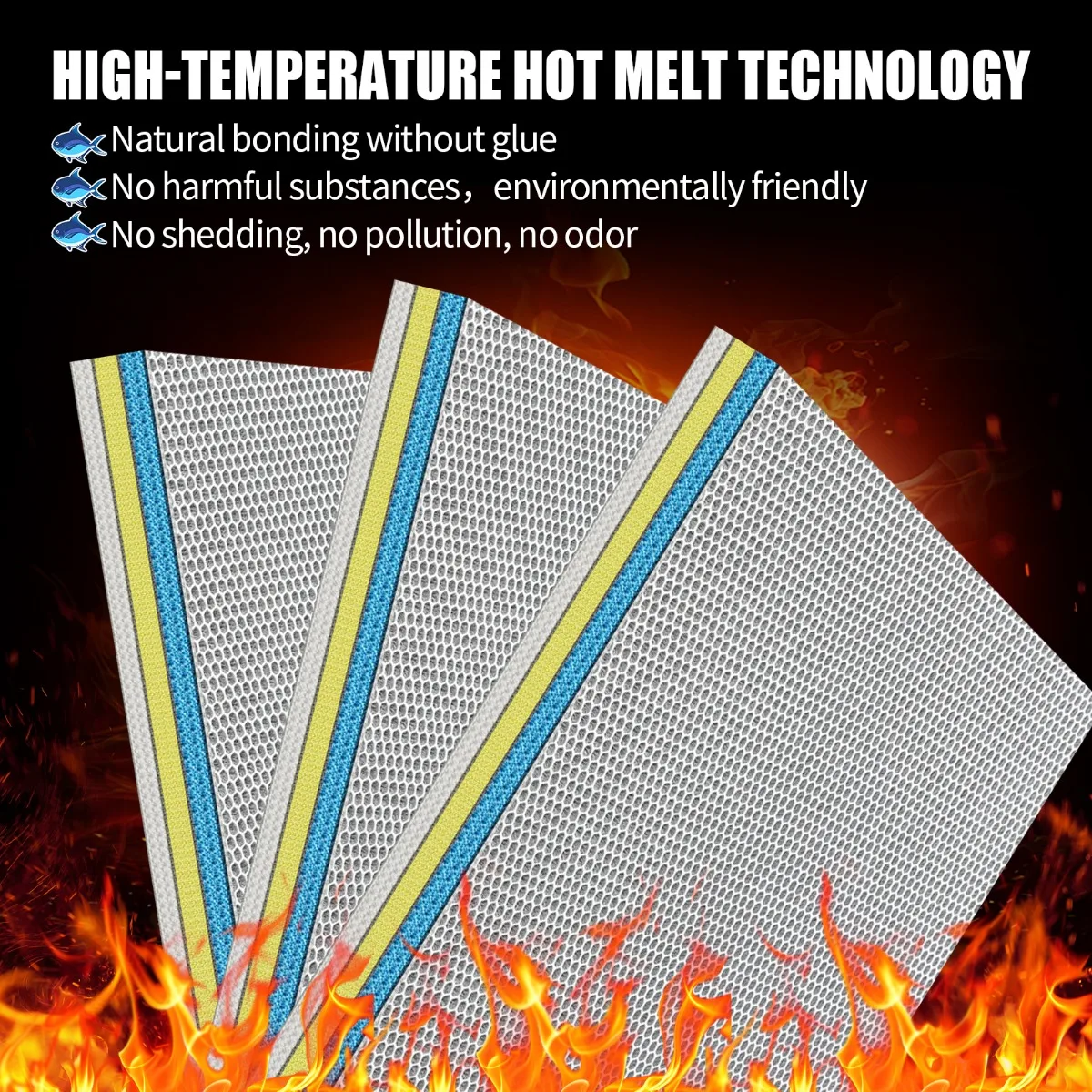 15 Layers Aquarium Filter Media Sponge 15D Fish Tank No Glue Foam Biochemical Cotton Aquarium Accessories Filter Meterial