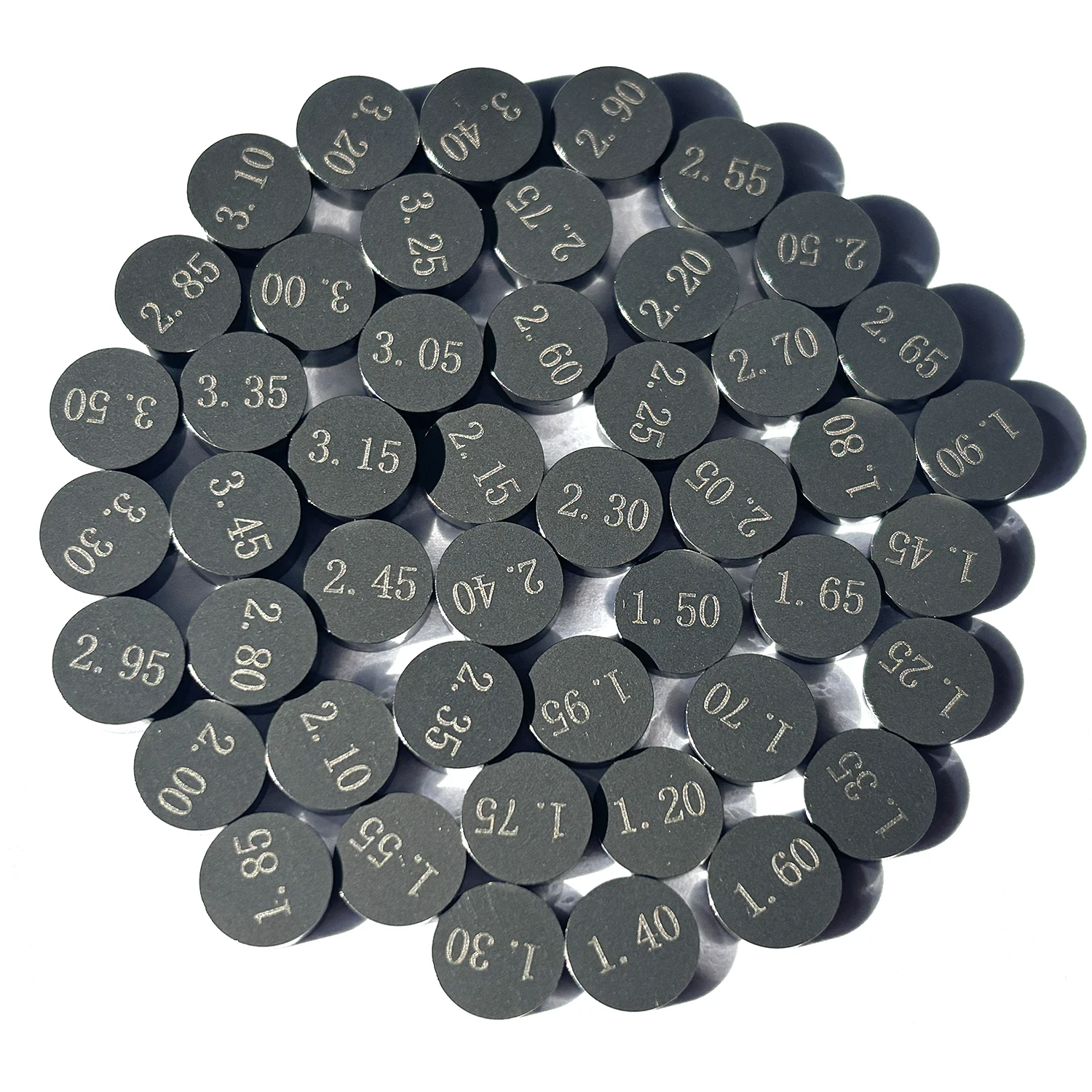 47Pcs Valve Shim Kit For Honda CRF250R CRF 250 R 2004-2016 7.48mm