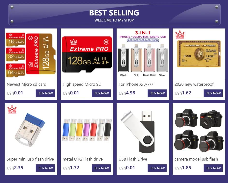 Mini USB Flash Drive Disk 128GB 64GB 32GB 16GB Pen Drive High Speed USB Stick Storage Device