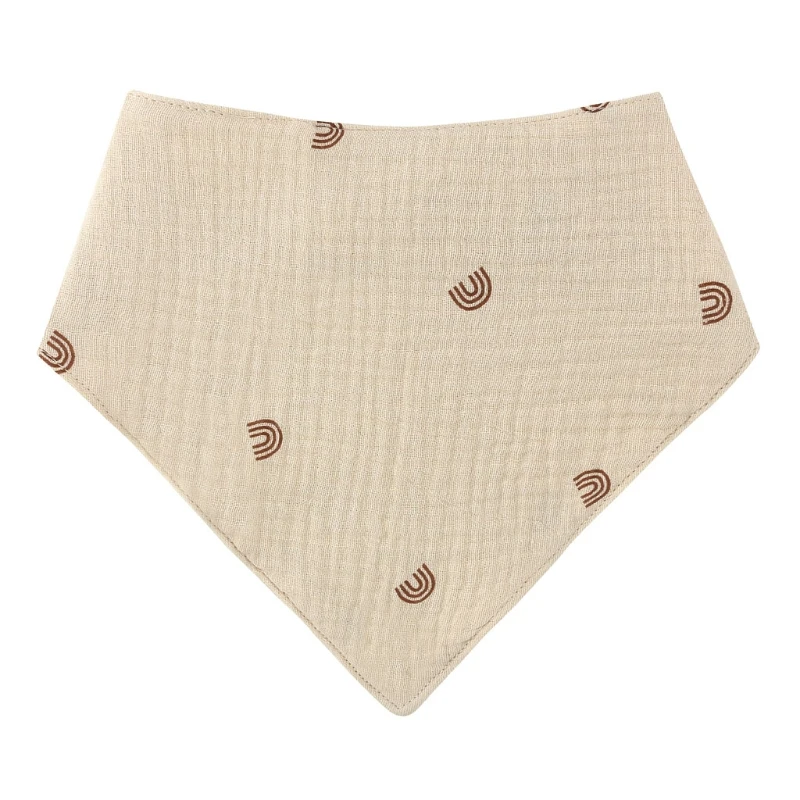 Baby Infant Cotton Bib Newborn Solid Color Triangle Scarf Feeding Saliva Towel Bandana Burp Cloth Boys Girls Gift 3/4/5pcs/Set