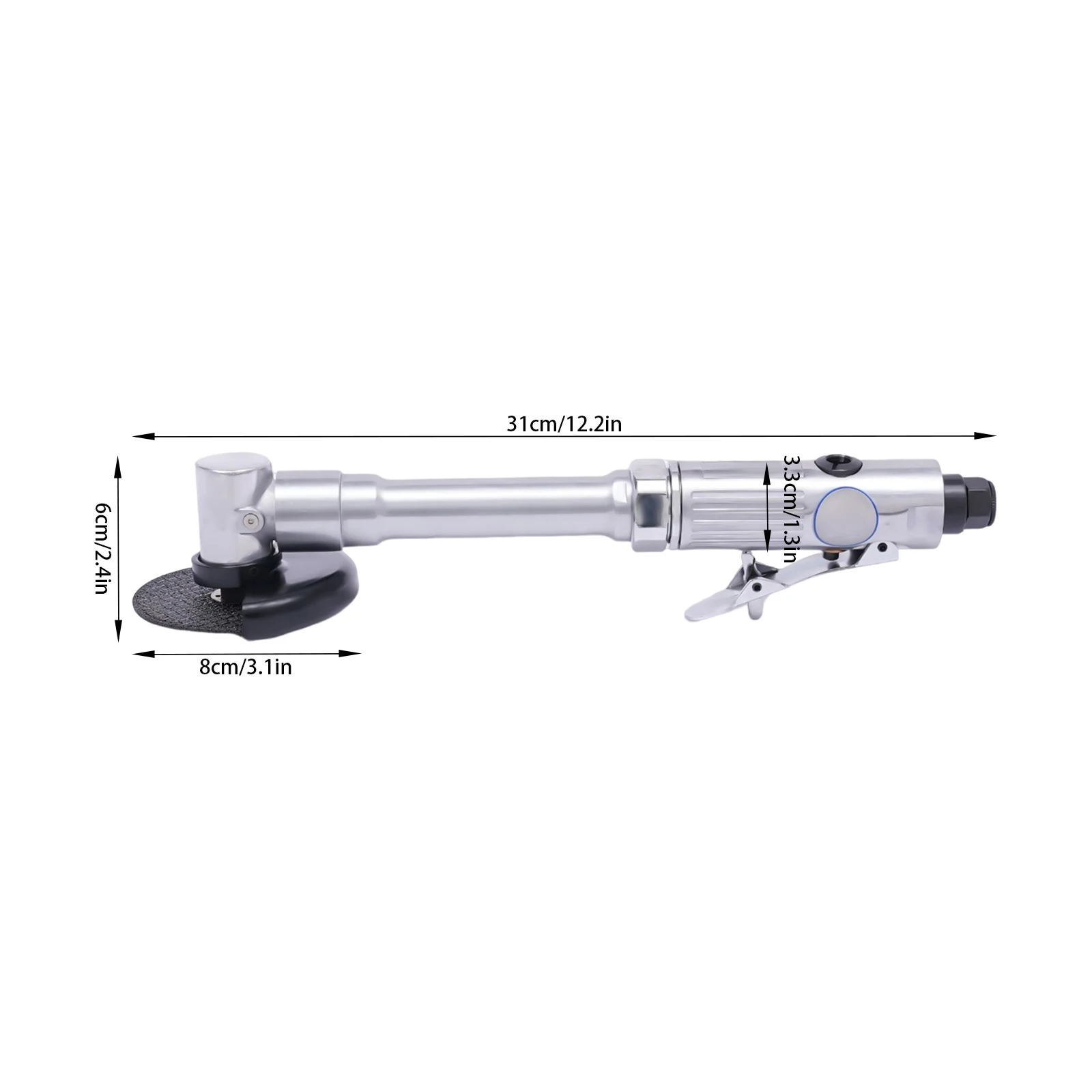 Long Handle Air Angle Grinding Cutter Air Cutting Machine Power Tool for Carve Wood and Bamboo