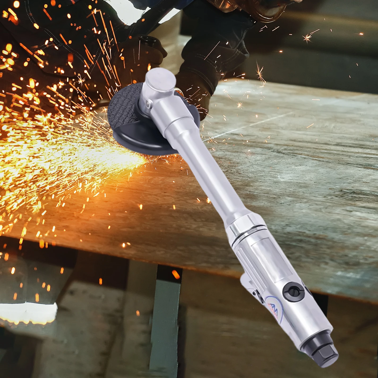 Long Handle Air Angle Grinding Cutter Air Cutting Machine Power Tool for Carve Wood and Bamboo