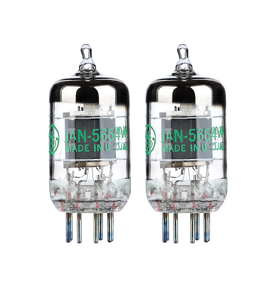 AIYIMA 1 Pair GE 5654W Vacuum Tubes Valve Vacuum Electronic Tube Upgrade For 6J1 6m1 6AK5 6J1P EF95 Pairing Audio Amplifiers