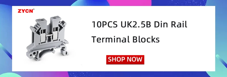12 Position Barrier Screw X3-1012 Nylon Plastic Terminal Block 20A Transparent White Copper 380V Wire Connector Dual Row