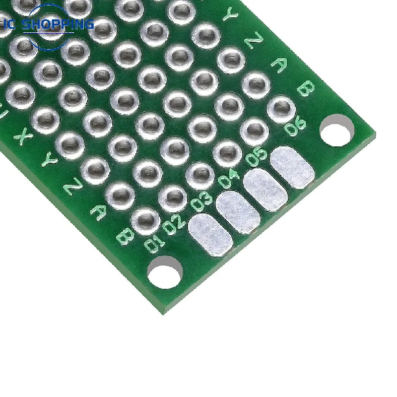 25PCS PCB Prototype Board Circuit Protoboard Universial Double Side Prototype Diy Pcb Kit 4X6cm 5X7cm 3X7cm 2X8cm 7x9cm Mixed