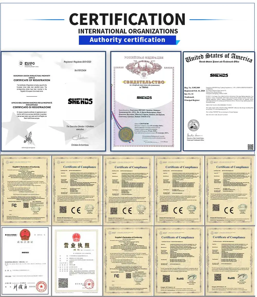 SHEHDS Wireless Remote Control Wifi APP Smart LED Par 6x18W 6in1 RGBAW+UV Battery Lighting Flight Case For Party DJ Disco