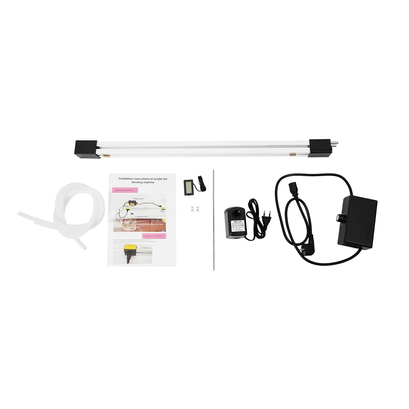 220V/110V Acrylic Heat Bending Machine, Portable PVC Plastic Board Heater Bender for Sign Display Cabinet Making