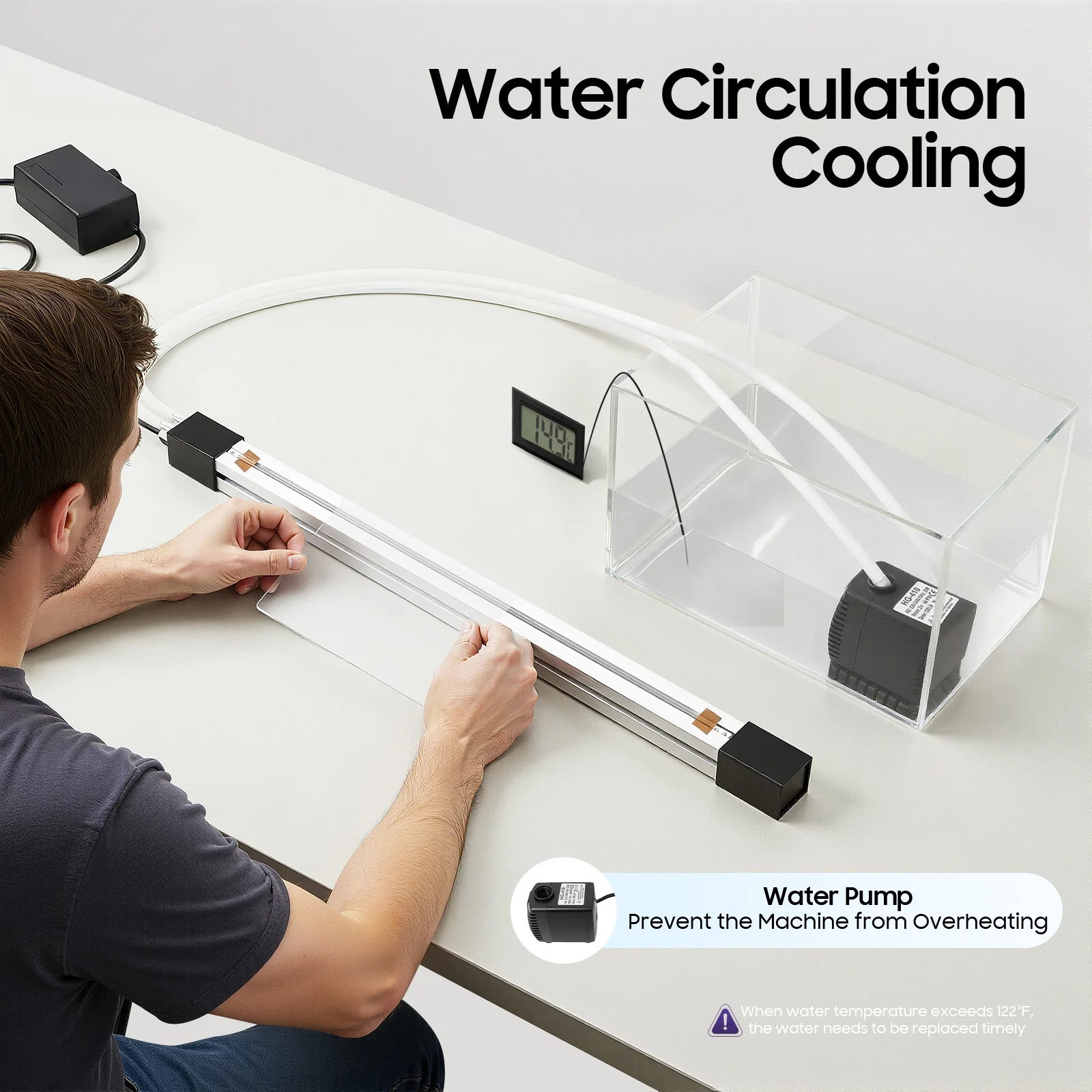 220V/110V Acrylic Heat Bending Machine, Portable PVC Plastic Board Heater Bender for Sign Display Cabinet Making