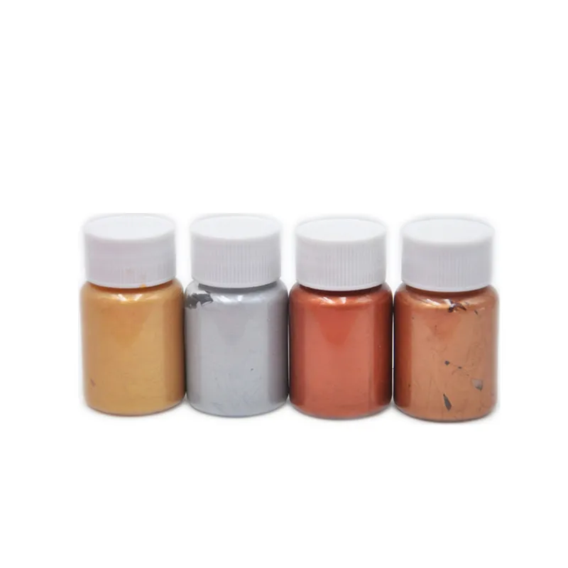 20ML Gold Metallic Acrylic Paint Waterproof Not Faded for Statuary Coloring DIY Hand Painted Clothes Liquid Graffiti Pigments
