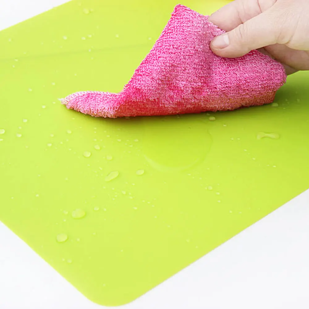 Silicone World Silicone Waterproof Placemat Table Mat Heat Insulation Anti-skidding Washable Durable For Kitchen Dining Tools