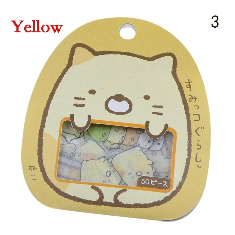 50 X Cute Japanese Sumikko Gurashi Sticker Flakes Bag Sack Anlimals Scrapbooking