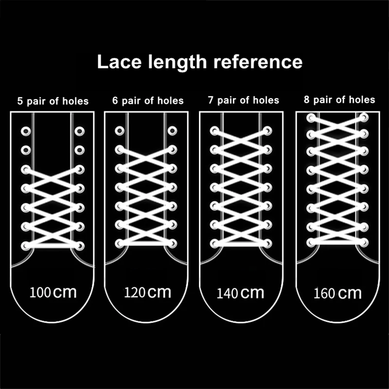 1Pair Round Shoelaces Outdoor Hiking Sports Shoe Laces Kids Sneakers Shoe Lace Length 100/120/140/160CM Lacets Baskets 19 Colors