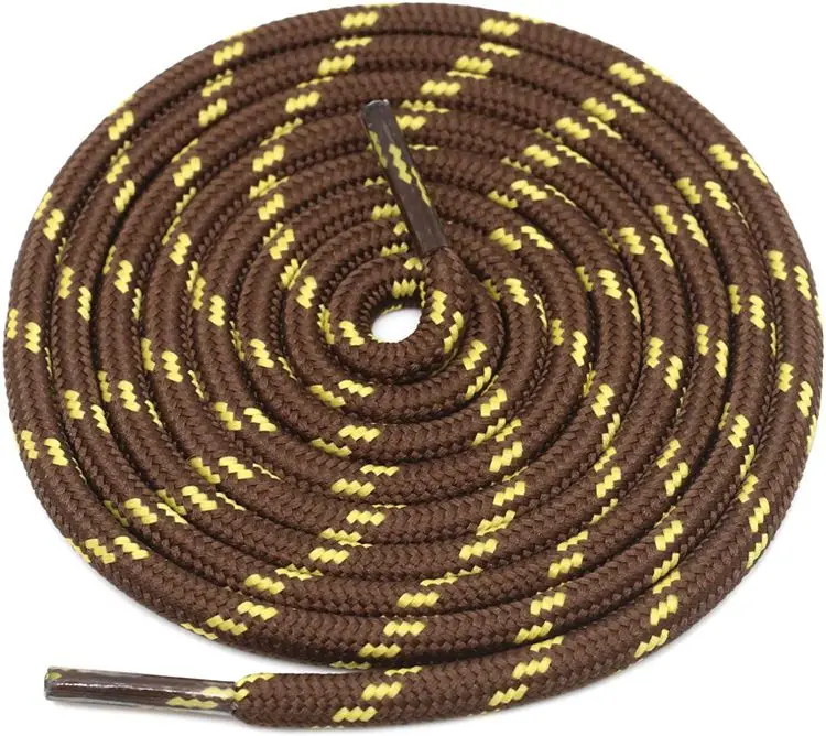 1Pair Round Shoelaces Outdoor Hiking Sports Shoe Laces Kids Sneakers Shoe Lace Length 100/120/140/160CM Lacets Baskets 19 Colors