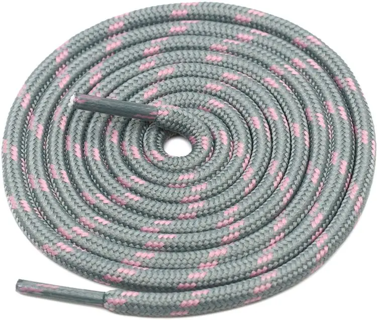 1Pair Round Shoelaces Outdoor Hiking Sports Shoe Laces Kids Sneakers Shoe Lace Length 100/120/140/160CM Lacets Baskets 19 Colors