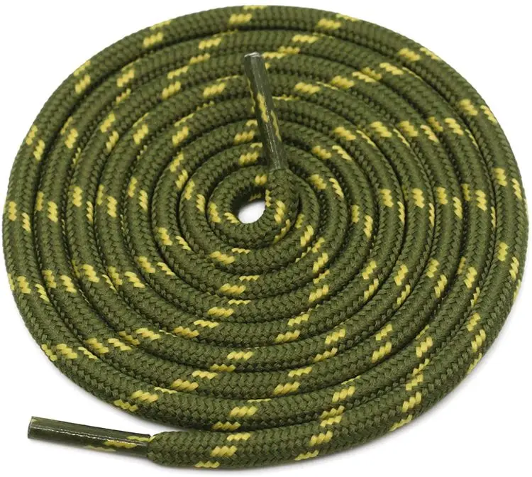 1Pair Round Shoelaces Outdoor Hiking Sports Shoe Laces Kids Sneakers Shoe Lace Length 100/120/140/160CM Lacets Baskets 19 Colors