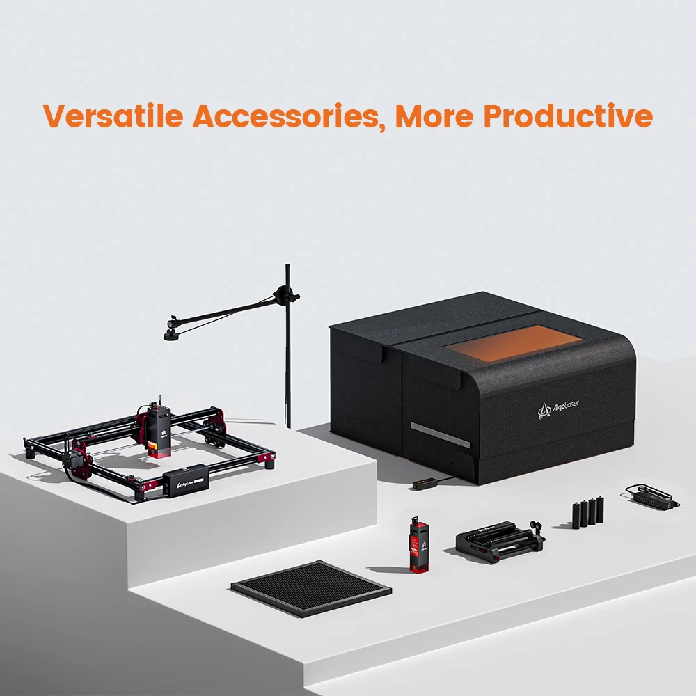 AlgoLaser DIY KIT MINI 5W Laser Cutter for Personalized Gifts High Accuracy Laser Engraving Machine Desktop DIY CNC Machine Tool