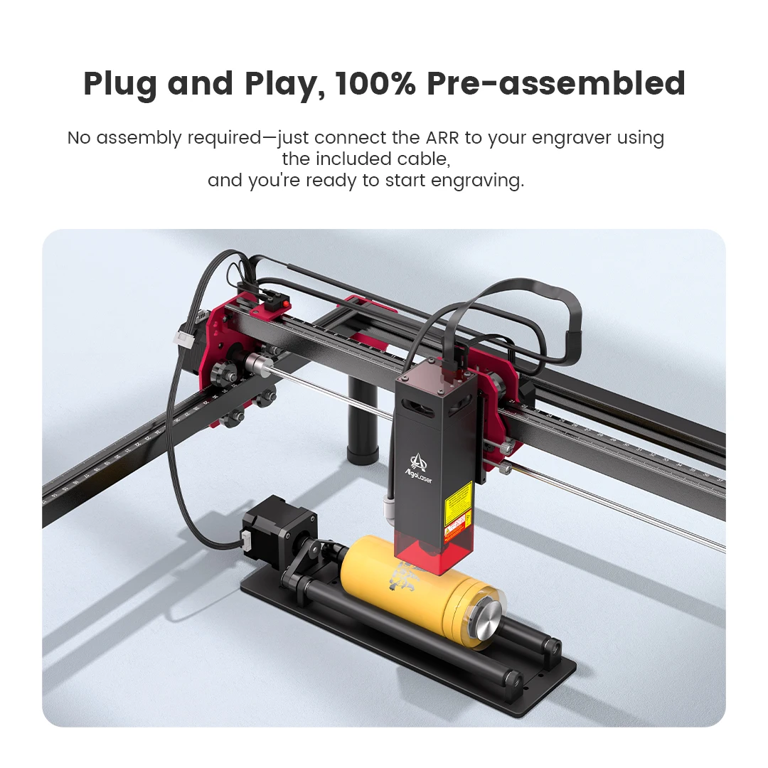 AlgoLaser DIY KIT MINI 5W Laser Cutter for Personalized Gifts High Accuracy Laser Engraving Machine Desktop DIY CNC Machine Tool