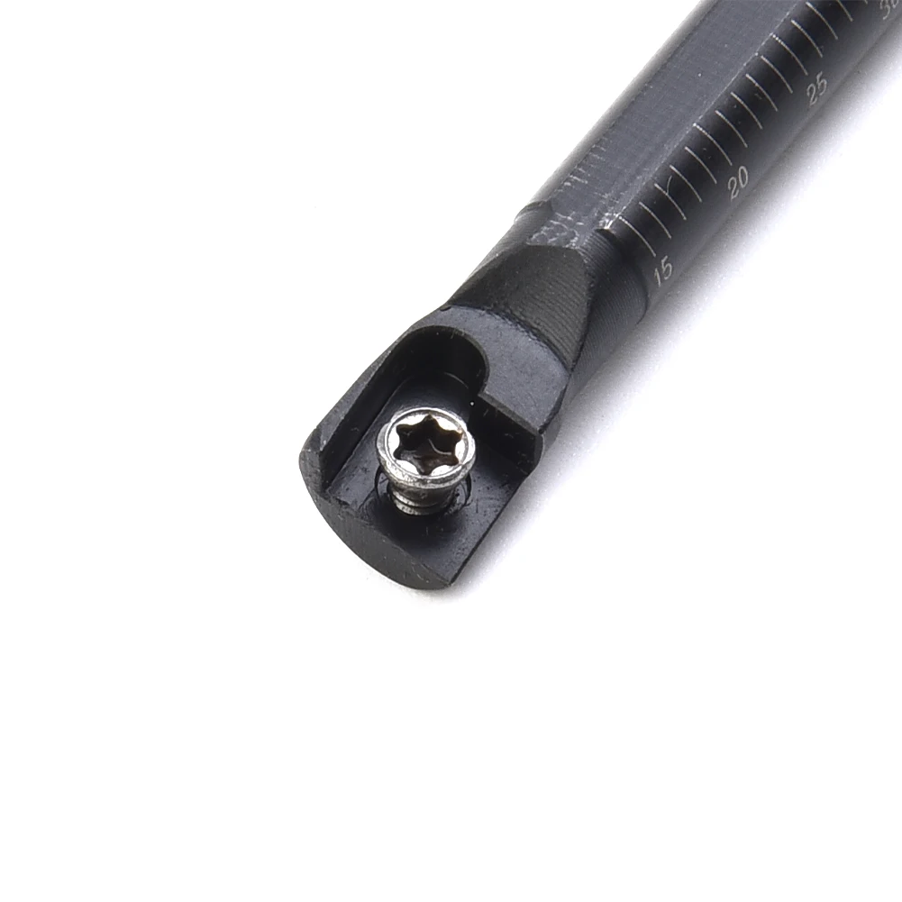 6/7/8/10mm SCLCR06 Shank Lathe Turning Tool Holder Boring Bar Tools Lathe Cutter Metal Turning Rod Holders 10pcs Inserts
