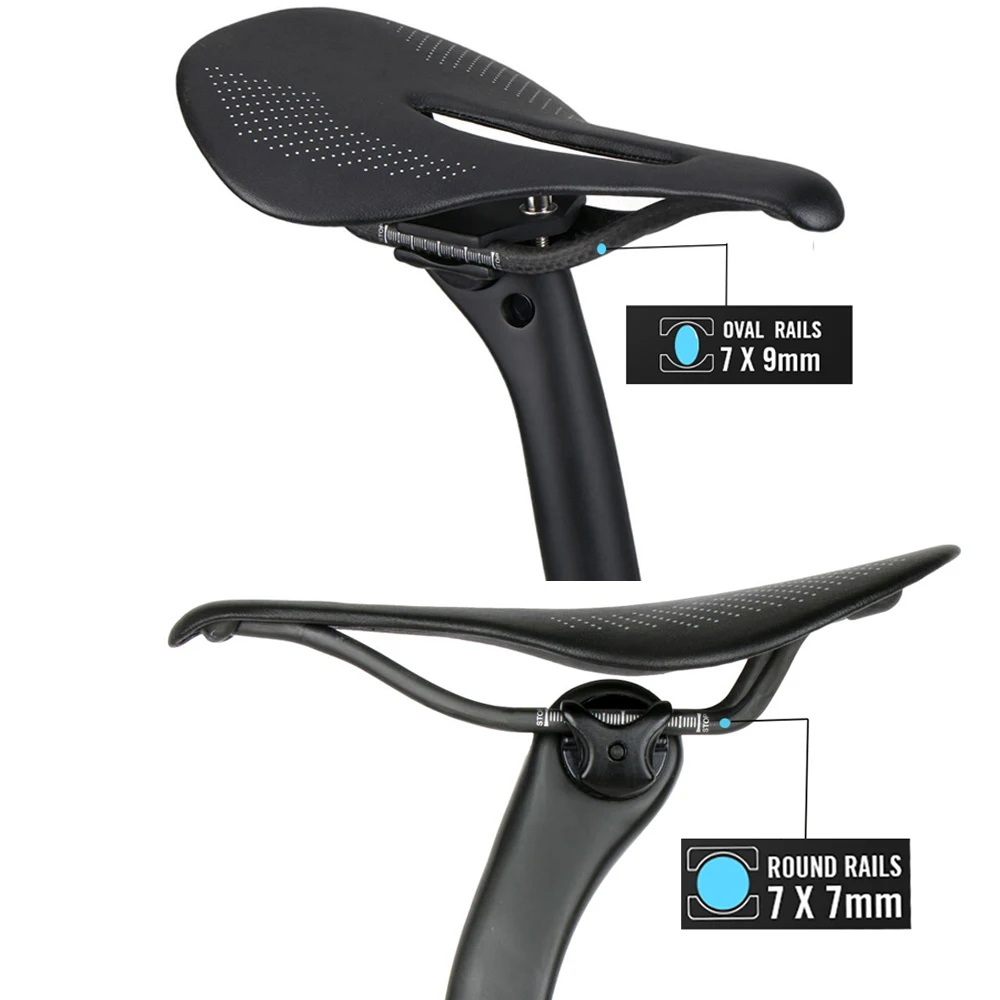 96g Super Light Full Carbon Saddle MTB/Road Bike Saddle Carbon Rails Bicycle Seat 240*143/155mm