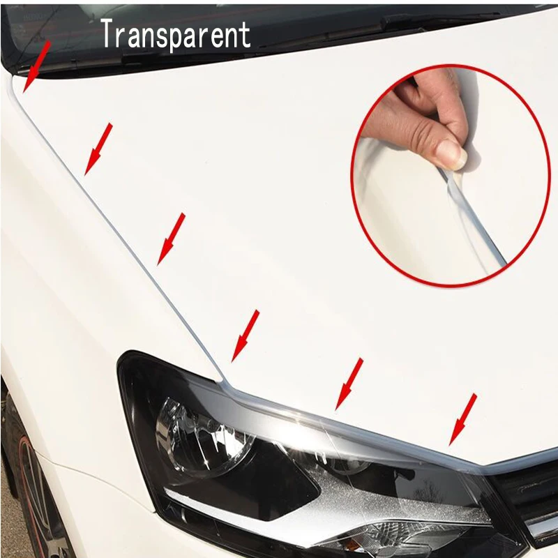 Car Hood Sealing Strip Universal Auto Rubber Seal Strip for Engine Covers Seals Trim Sealant Waterproof Anti Noise Accessories