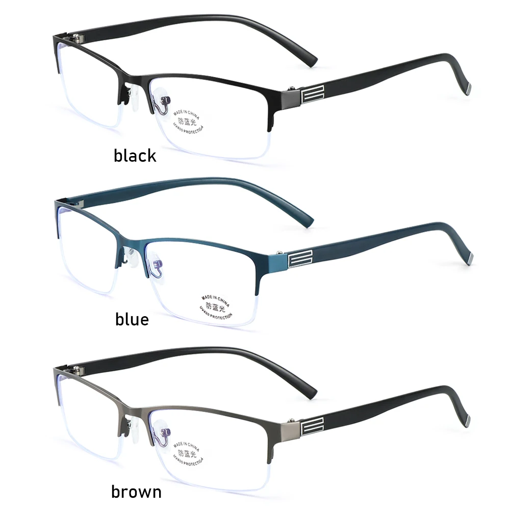 Nearsighted Glasses Man Prescription Myopia 0 -0.5 -1 -1.5 -2 -2.5 -3 -4 -5 -6 Business Ultralight Myopic Eyeglasses