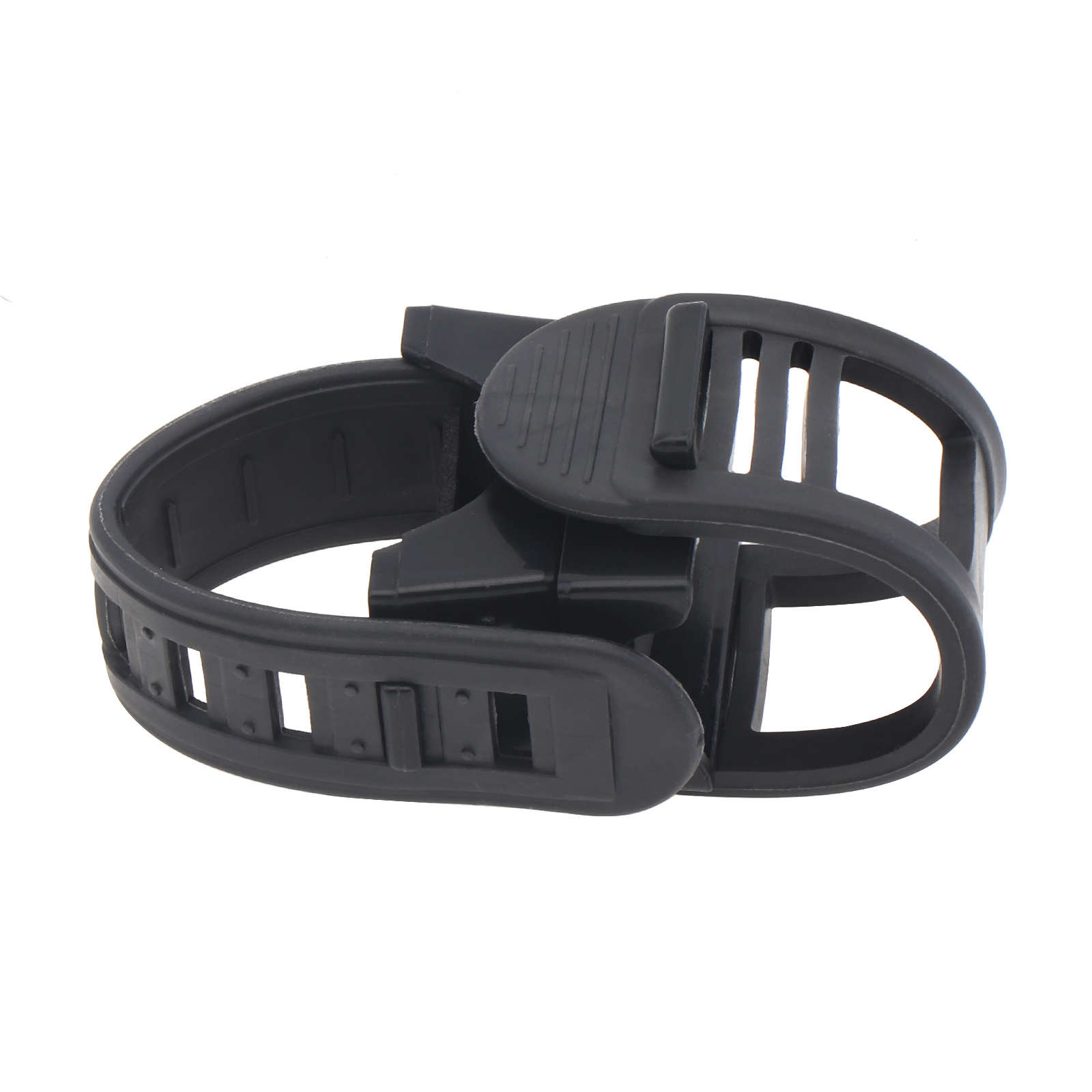Universal Bicycle Flashlight Holder Mount 360 Degree Adjustable Rubber Straps Bike LED Headlight Torch Clamp Clip Bracket
